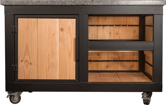 The Chef- Type 1 -Graniet donker- Uitsparing rechts van Caressi