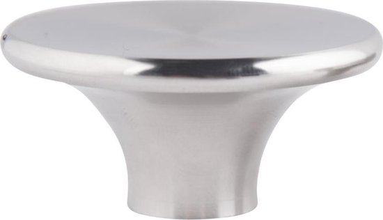 The Windmill Dekselknop 4 Cm Rvs 70 Gram Zilver van The Windmill