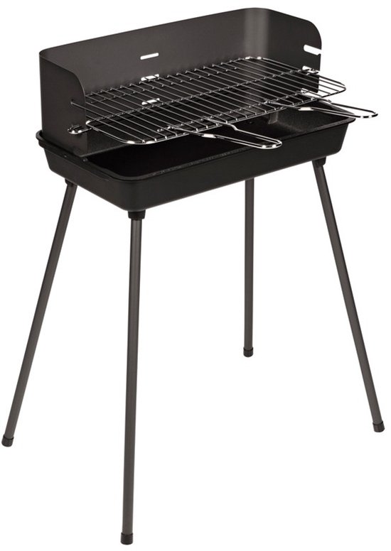 TIKAL houtskoolbarbecue met gietijzeren schaal