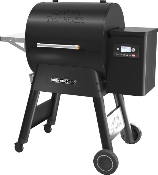 Traeger Ironwood 650 - Pelletgrill - Barbecue op pellets - Wifi gestuurde BBQ - Houtpellets - Nieuwste technologieën - Perfecte grill van Traeger