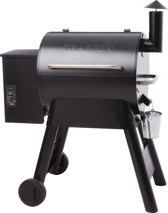 Traeger Pro Series 22 Grill Vat Pellet Zwart, Blauw van Traeger