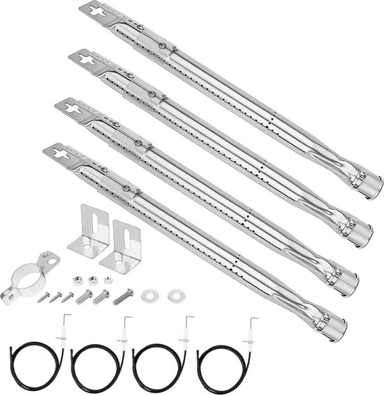 Universele brander voor Napoleon LEX485 Landmann Triton Grill Chef-Landmann 12738B-Lidl Jamie Oliver-OutdoorChef Broilmaster 4 Pack 355-50 cm. van Merkloos