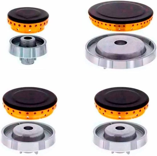 Universele set met deksel en ring voor gasfornuizen - brander inbegrepen van Universele