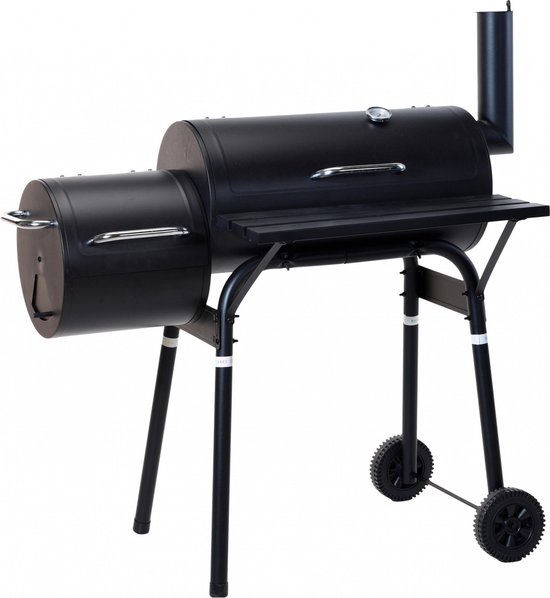 Vaggan Smoker Houtskoolbarbecue - zwart van Vaggan