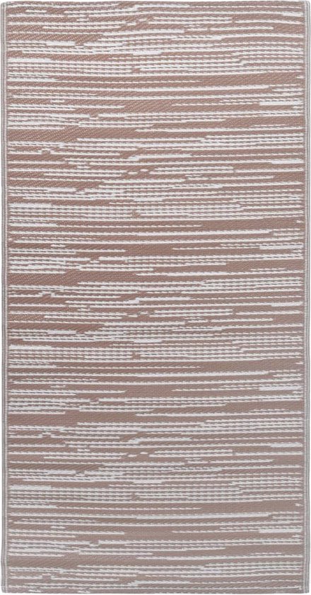 vidaXL - Buitenkleed - 120x180 - cm - PP - bruin van vidaXL