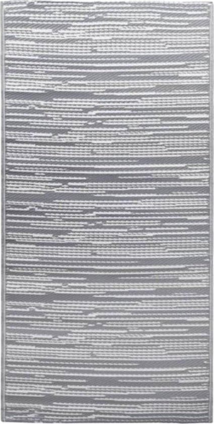 vidaXL - Buitenkleed - 120x180 - cm - PP - grijs van VidaXL