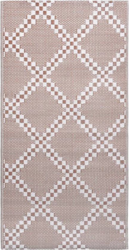 vidaXL - Buitenkleed - 160x230 - cm - PP - bruin van vidaXL