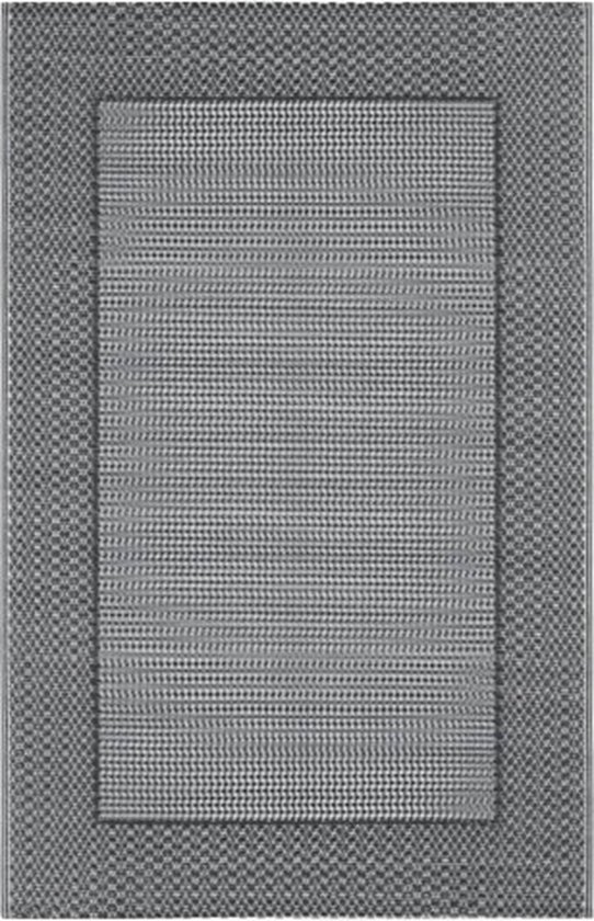 vidaXL - Buitenkleed - 160x230 - cm - PP - grijs van vidaXL