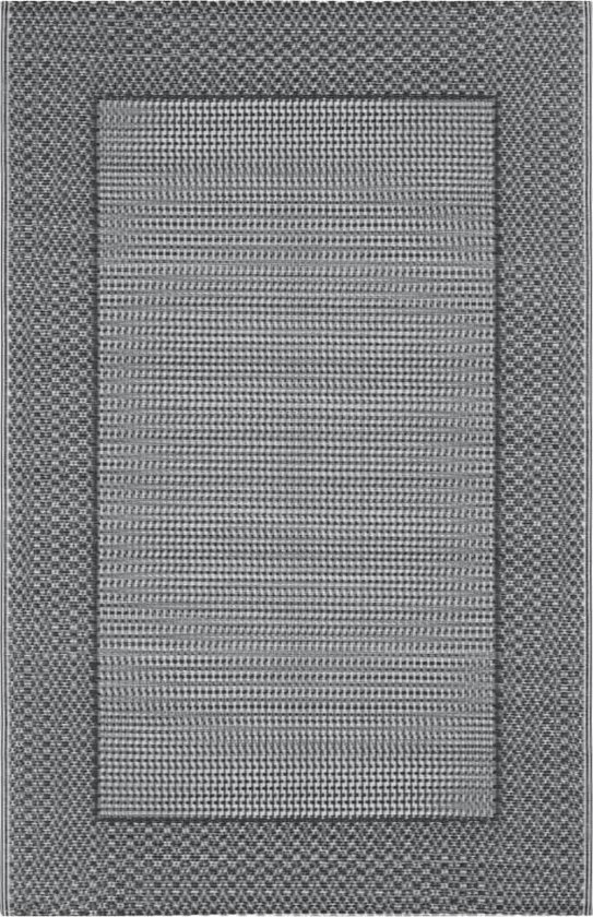 vidaXL - Buitenkleed - 190x290 - cm - PP - grijs van vidaXL