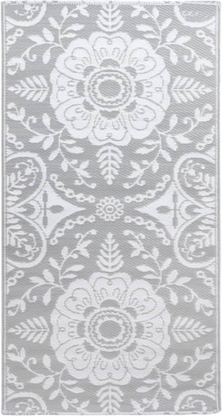 vidaXL - Buitenkleed - 80x150 - cm - PP - lichtgrijs van vidaXL