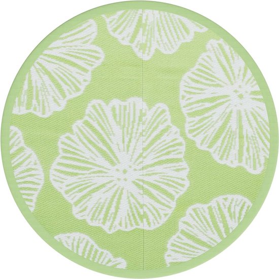 vidaXL - Buitenkleed - Ã - 120 - cm - polypropeen - groen van vidaXL