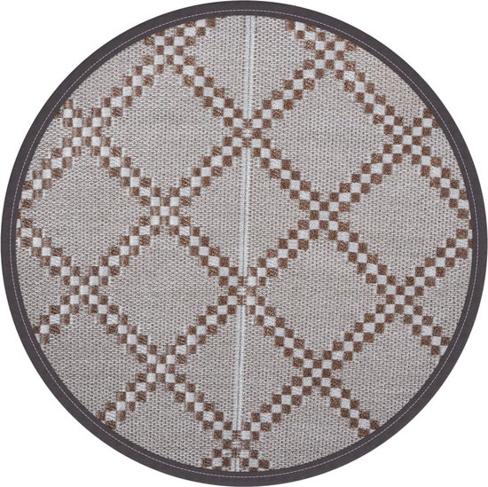 vidaXL - Buitenkleed - Ã200 - cm - polypropeen - bruin van vidaXL