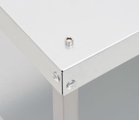vidaXL Tafel voor rookoven 40x28x44,5 cm gegalvaniseerd staal van VidaXL