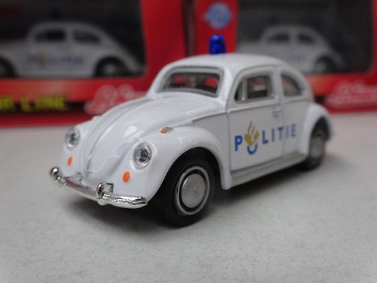 volkswagen kever politie auto 1:72 van Volkswagen