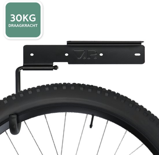 V.P. Fiets Muurbeugel – Fiets Ophangsysteem van 30 Kg – Fietsbeugel Universeel – Draaibare Fietshaak – Ophangbeugel – Fietsdrager van V.P.
