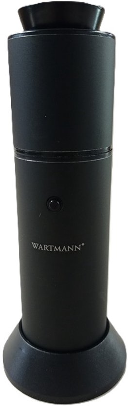 Wartmann Smoking gun mat zwart voor het koud-roken van gerechten [rookpistool] [koud-roken] [food-smoker] van Merkloos