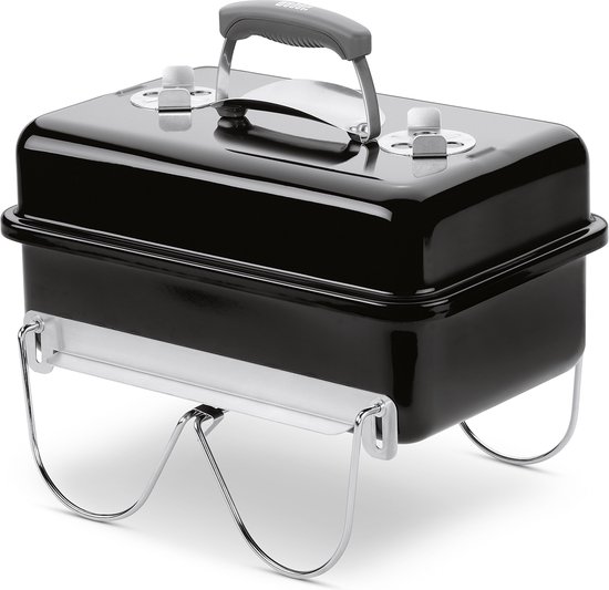 Weber Go-anywhere Houtskoolbarbecue - Zwart van Weber