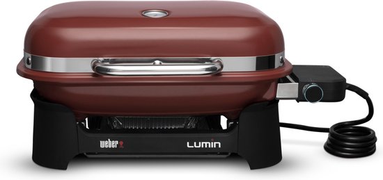 Weber Lumin Compact Barbecue Tafelblad Electrisch Rood 2200 W van Merkloos
