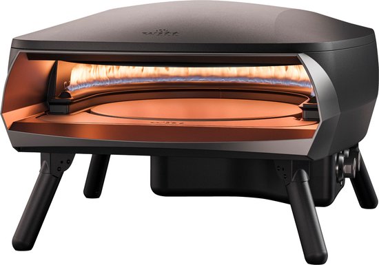 Witt Etna Rotante pizza oven - Zwart van Witt