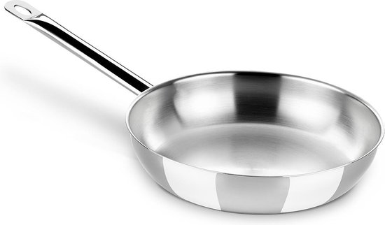 Wokpan BRA 121611 Zilverkleurig Roestvrij staal van Merkloos