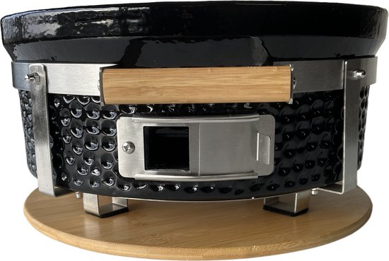 WOLFF BBQ |Keramische tafel barbecue |Rond model met lucht inlaad |Buitenhuis gebruik van Wolff BBQ