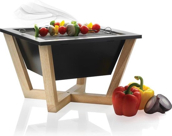 XD Design Nido Houtskoolbarbecue � Zwart van Merkloos