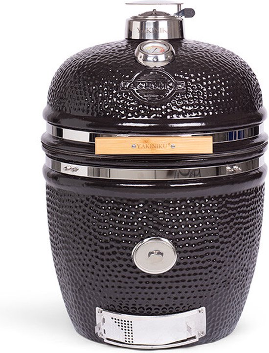 Yakiniku - BBQ Kamado 19 Inch Large - Keramiek - Zwart van Yakiniku