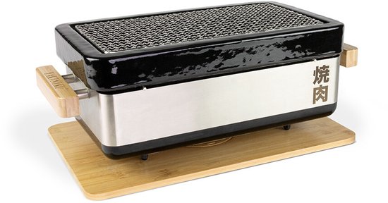 YAKINIKU MEDIUM Rechthoekige Shichirin PRO | Konro- & Yakitori grill van Yakiniku