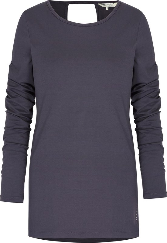 Yoga Top "Open Back" - pebble M Sportshirt casual YOGISTAR van YOGISTAR