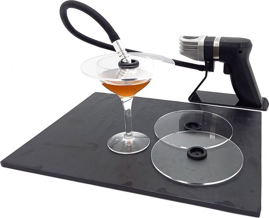 Ziva deksel voor cocktail glazen (koudroken) - 3 pak van Ziva