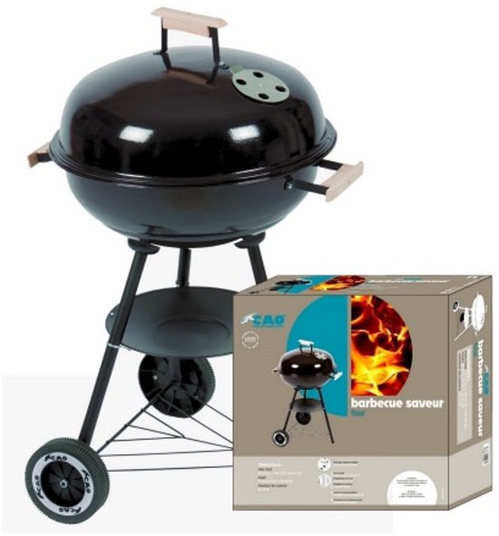 zwarte houtskoolbarbecue - cao - 51226 van Cao.