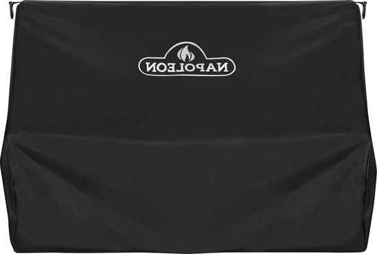 Zwarte premium hoes voor Prestige Pro 500 & Prestige 500 BBQ-grills - waterbestendig - UV-bescherming - ventilatieopeningen - ophanglussen - verstelbare riemen met gespen van Napoleon