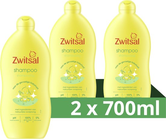 Zwitsal Baby Shampoo - 2 x 700 ml - Voordeelverpakking van Zwitsal